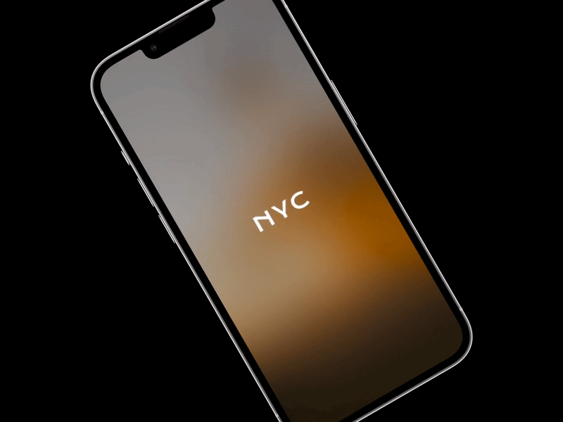 NYC News - App Animation adobe xd animation app design graphic idea iphone mockup motion motion graphics news nyc ui