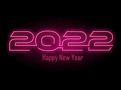 2022 design 2022 design illustration neon neon illustration vector