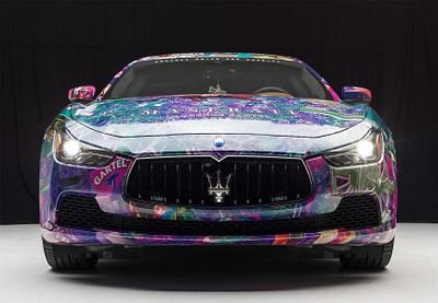 Maserati Art Car Photo Series branding design icon illustration logo photo photography photos vector