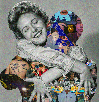 And this is just the beginning art collage photoshop retro