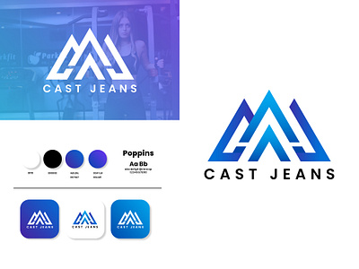 C A J letter creative gym business LOGO design branding business logo clothing logo creative logo design fitness logo graphic design graphic designlogo gym logo health logo illustration letter letter logo logo design minimal logo minimalist logo modern logo monogram logo streetwear logo typography