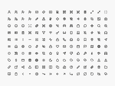 Icons - CLEAR branding icon iconography icons product design ui