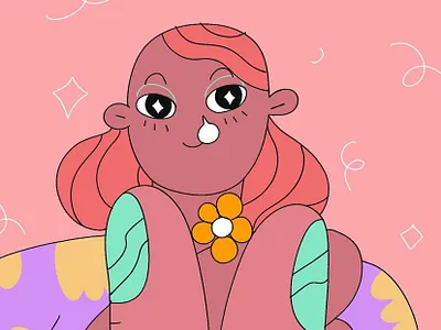 Spring Girl character character design characters editorial illustration illustrator