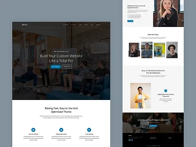 Bryce - Agency Total Theme Design agency blog design freelance templates theme themes webdesign website wordpress