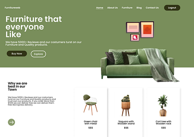 ui web Furniture