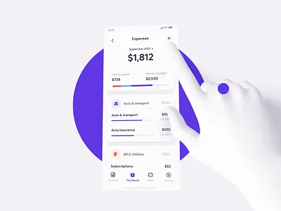 Budgeting app app design budgeting budgeting app credit credit score finance finance analytics financial app mobile app monthly payment product design subscription