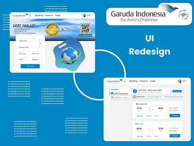 UI Redesign - Garuda Indonesia cool design garuda garuda indonesia indonesia ui
