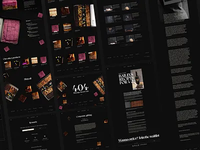 Blondery | UI/UX Collection Pt.3 agency app branding design graphic design illustration landing page logo mobile responsive ui uiux ux vector web design