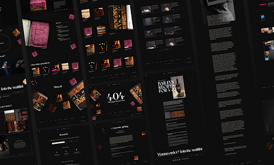 Blondery | UI/UX Collection Pt.3 agency app branding design graphic design illustration landing page logo mobile responsive ui uiux ux vector web design