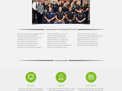 Drug Abuse Resistance Education Program design ecommerce website websitedesign woocommerce wordpress