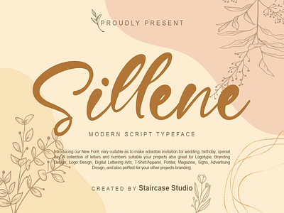 Sillene invitation wedding