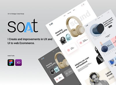 Products landing page | UI/UX Case Study agency branding case study company creative design service design studio design team e commerce graphic homepage marketing startup ui design uiux website