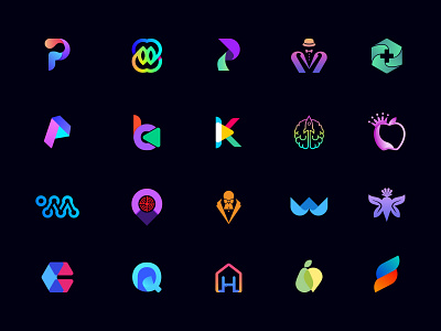 Creative logo design collection | Modern | Technology artificial inelegant blockchain business creative logo ecommerce financial flat logo geometric gradient logo lettermark logo logo design logo folio marketing management minimal logo minimalist logo modern logo photography software service start up technology