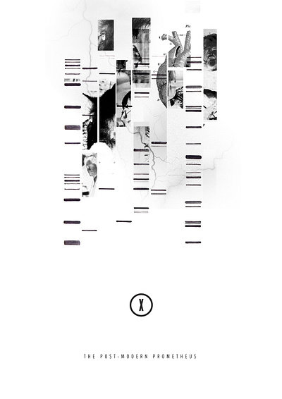 Postmodern Prometheus graphic design