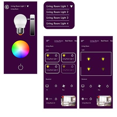 UI AirControl design graphic design ui