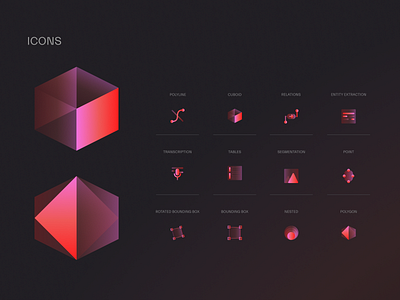 Ango.ai: Icons design graphic design icon ui vector