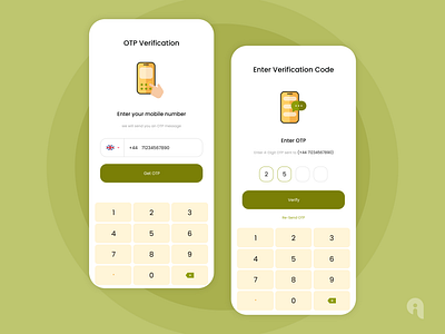 Verification Design Concept android app design app ui delivery app ios design mobile app mobile app design ui ui ux uiux user experience user interface