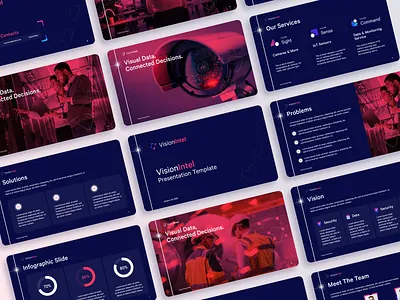 Cyber Security Pitch Deck branding design graphic design pitch deck power point ppt presentaion