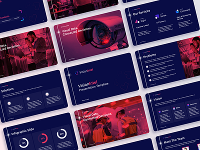 Cyber Security Pitch Deck branding design graphic design pitch deck power point ppt presentaion