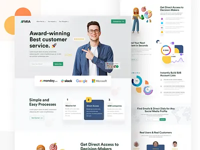 Agency Website Design 2022 trendy design website agency service domain hosting android ios app dashboard b2b saas sass b2c concept web landing page interface icon kit experience interface typography layout landing landing page graphic design minimal creative clean trend pricing support email form statistics homepage ui ui ui design agency web ux ux design illustrations user web website