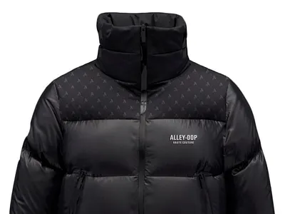 Monogram Puffer Jacket apparel balenciaga brand branding clothing clothing brand clothing design design fashion design illustration jacket jacket design logo puffer puffer design winter