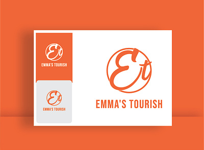 Emma's Tourish branding design graphic design illustration logo ui vector