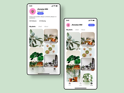 Daily UI 006 - User profile 006 app concept daily dailyui figma profile ui user ux