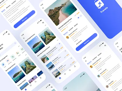 Travel App Ui Concept app app ui design ios map mobile mobile ui photo review travel travel app travel app ui travel app ui kit travel ui design traveling trip ui ui design ui ux vacation