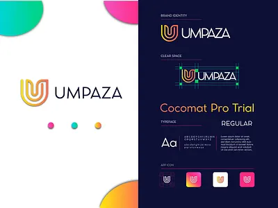 UMPAZA branding design design art designer illustration logo minimal