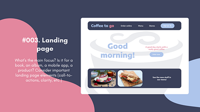 #DailyUIChallenge 003 - Landing Page dailyui dailyui003 dailyuichallenge landing page ui