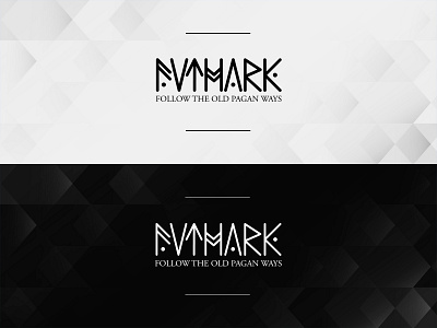 Futhark celtic divination futhark germanic logo pagan rune scandinavian vikings