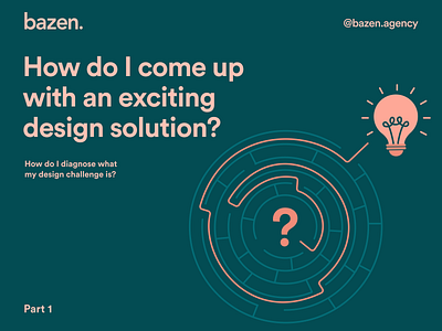 Design Tip - Design solution Part 1 alignment balance bazen agency branding challenge composition depth design design inspiration design process design solution design tips graphic design illustration ui ux web design