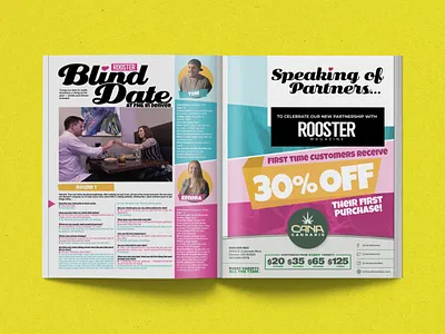 Doppleganger Advertising addesign advertising cleveradvertising design fullspread graphic design magazine magazinead magazinedesign magazinelayout marketing printdesign printlayout printmarketing
