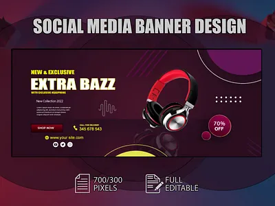 Social Media Web Banner Design banner design brochure business banner creative banner 2022 flyer google banner graphic design social media trendy banner design web banner youtobe banner