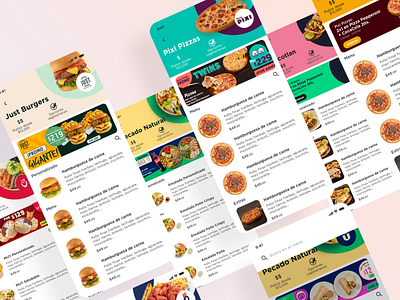 AB test - Food app ab test app food app home testing ui ux