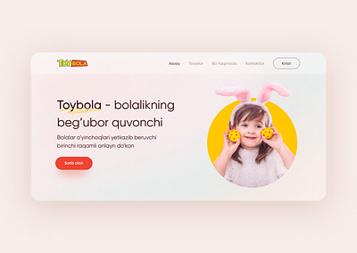 E-commerce website design for online toy shop design ui ux web webdesign