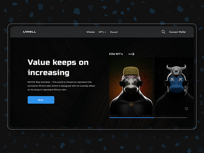 NFT Website Concept! branding design designer illustration logo ui ui ux uidesign uiux webdesign