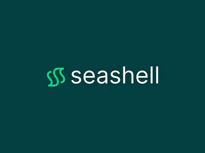 Seashell Brand Identity Design branding coin crypto dao defi finance fintech identity lettermark logo monogram ocean seashell shell ss type typography