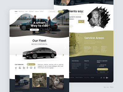 King Transportation branding business design figma graphic design limo promotional materials prototi prototype sketch transportation typography ui ux web wireframe xd