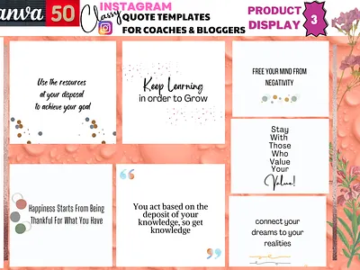 50 CLASSY INSTAGRAM ENGAGEMENT QUOTE TEMPLATES-PRODUCT DISPLAY 3 social media engagement