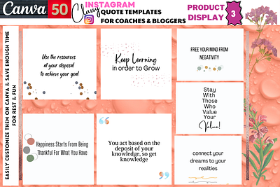 50 CLASSY INSTAGRAM ENGAGEMENT QUOTE TEMPLATES-PRODUCT DISPLAY 3 social media engagement