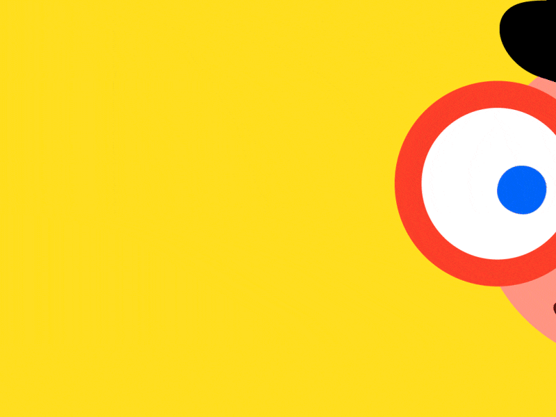 Yellow is life animation design illustration life motion graphic vector yellow