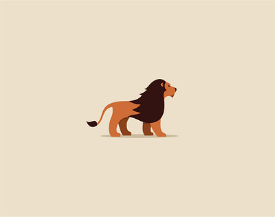 Lion logo animal branding creative design lion lion king lion logo logo simple