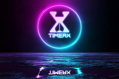 TIMER X design graphic design icon logo