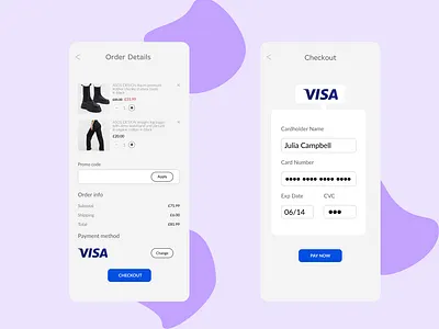 Checkout form checkout credit card dailyui design ui uidaily