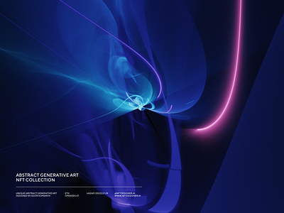 Abstract generative art NFT abstract art background design generative nft