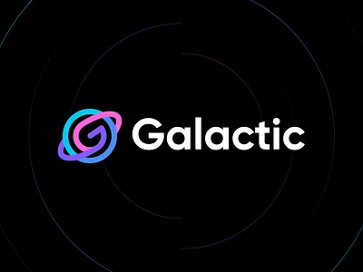 Galactic Logo Design | NFT Marketplace abstract logo app icon brand identity brand mark branding creative logo g logo galaxy letter logo logo logo design logo designer logo mark logos logotype mark modern logo nft marketplace simple logo symbol
