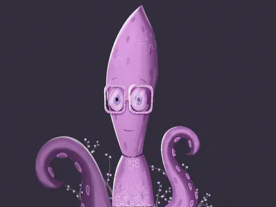 Octopus 2d abstract adobe art adobe illustration adobe photoshop art artwork character clean colorful design digitalpainting flat graphic design illustration inspiration minimal octopus