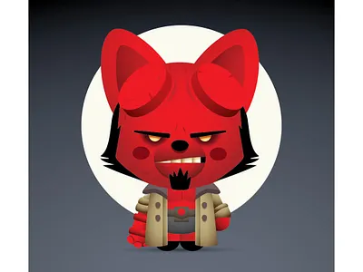 Hell Corgi character design corgi cute design illustration jerrod maruyama jmaruyama kawaii little corgi cuties nft