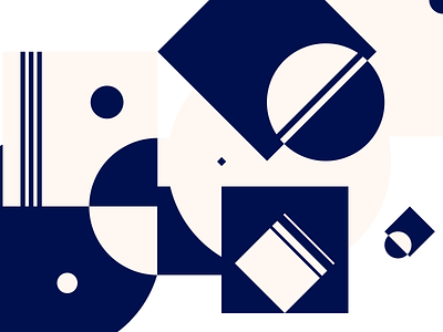 Geometric circle geometric illustraion illustrator square
